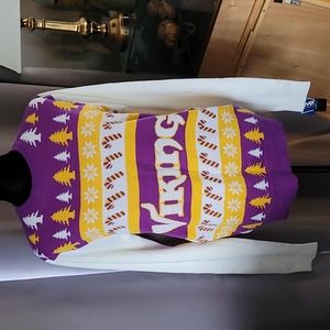The ultimate Christmas Sweater for a Vikings Fan